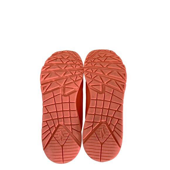 Skechers-Uno Gen 1-Street Wedge Sneakers-Light Pink-Coral-Big Girls-Size 2 - Picture 6 of 6